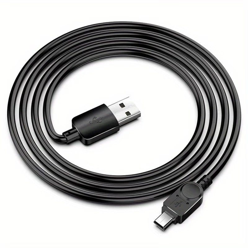 Black USB-A 2.0 to 5-pin Mini USB cable, 2 m