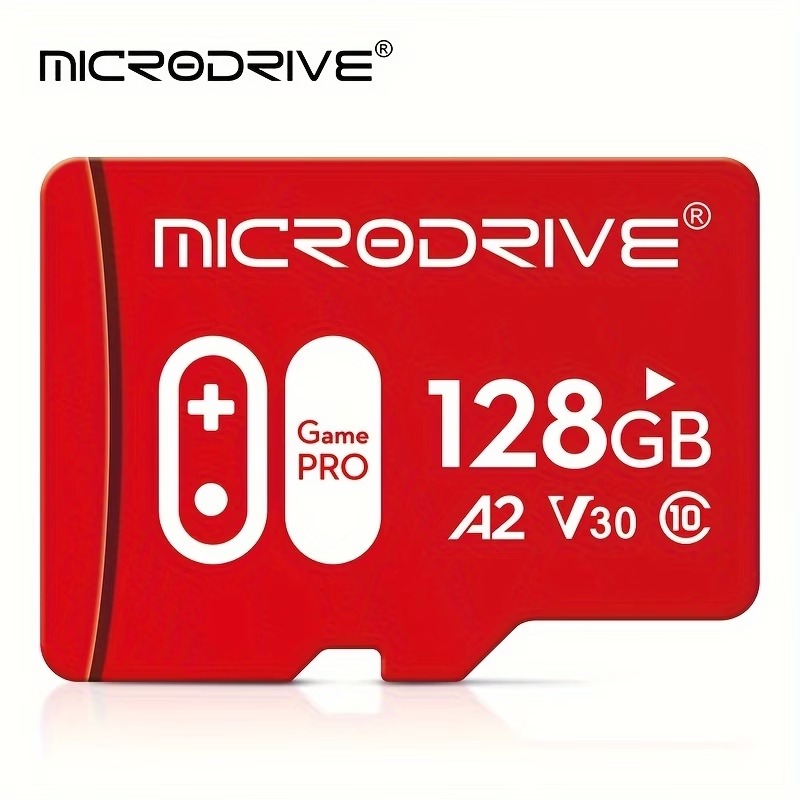 Карта пам’яті MICRODRIVE microSD 128 ГБ U3 Class 10