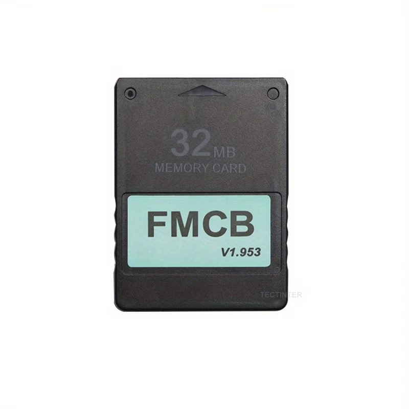 TECTINTER memory card for PlayStation 2, 32 MB, FMCB V1.953