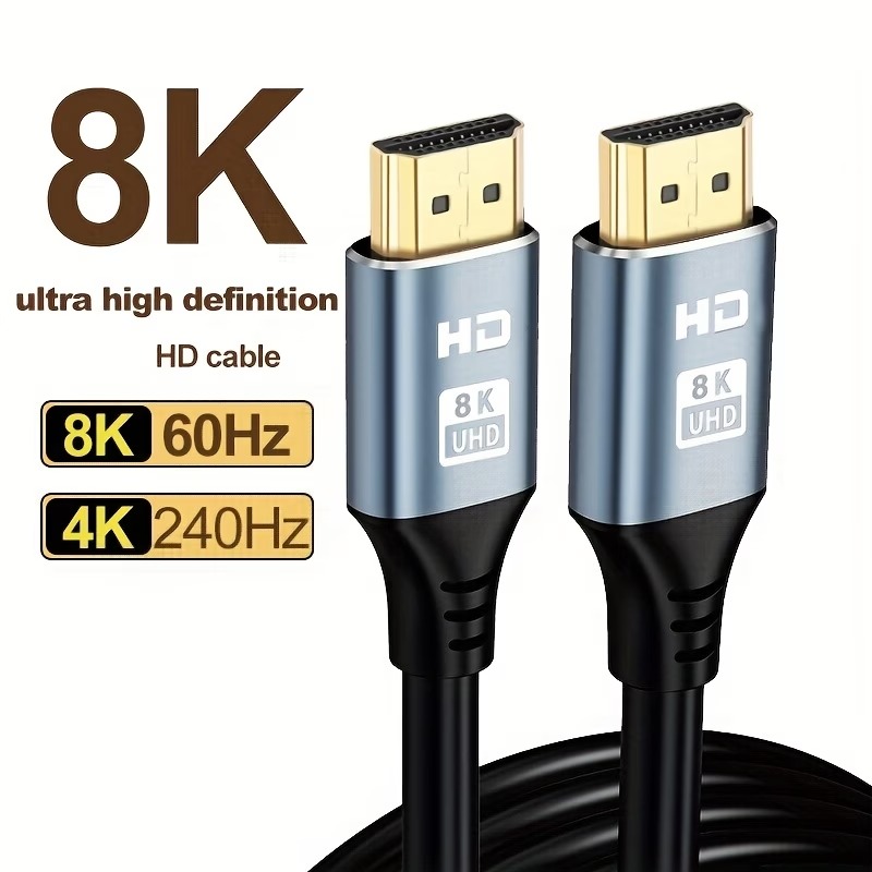 JUSTLINK HDMI 2.1 cable, 1 m, 8K
